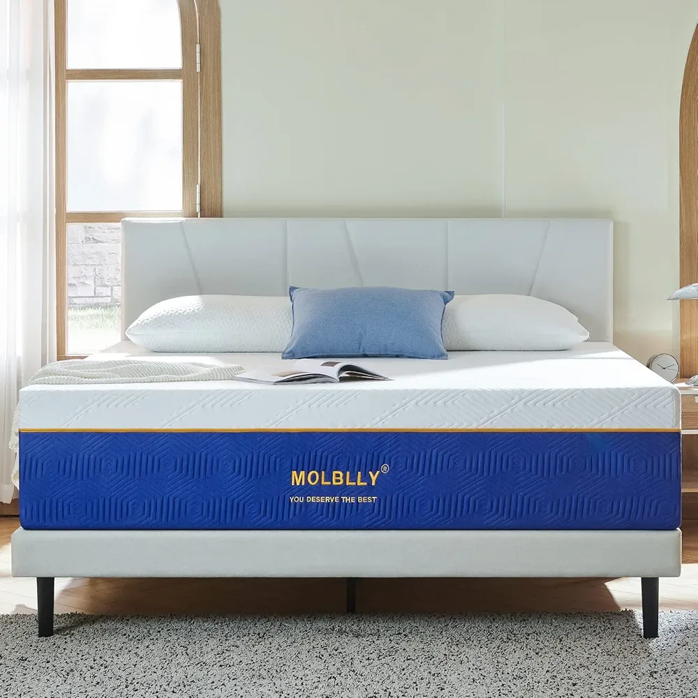 MOLBLLY double Mattress 10" + box spring image indicator(6)