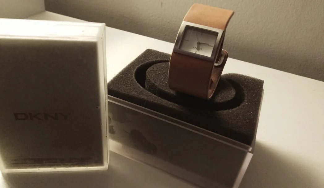 DKNY Women's Tan Leather Watch image indicator(2)