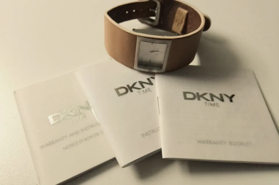 DKNY Women's Tan Leather Watch image indicator(3)