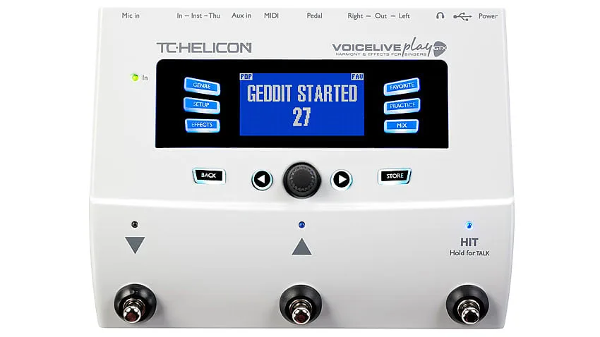 TC-Helicon VoiceLive Play GTX Vocal Effects Processor thumbnail