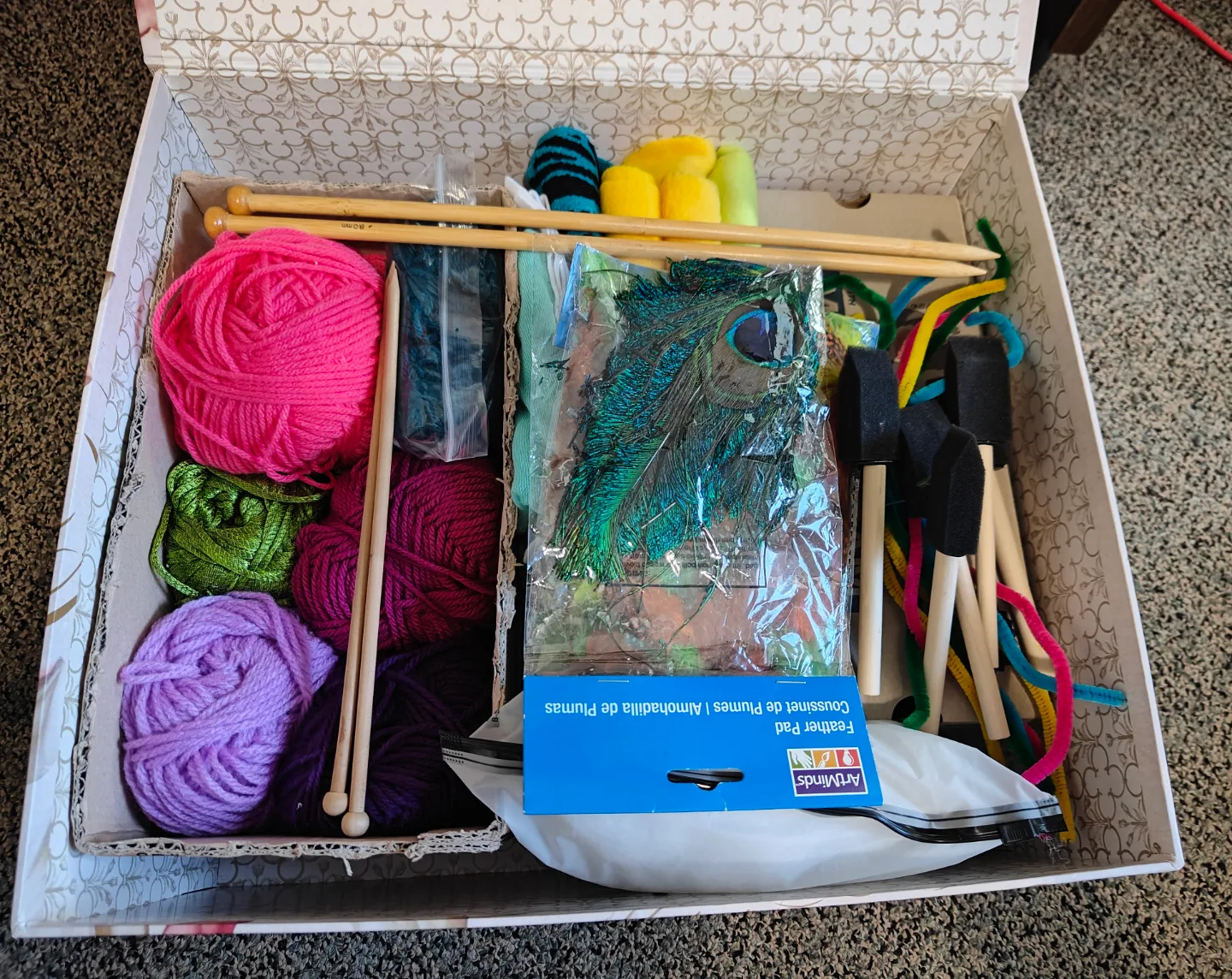 Knitting and Crafting Supplies 🧡💖 thumbnail