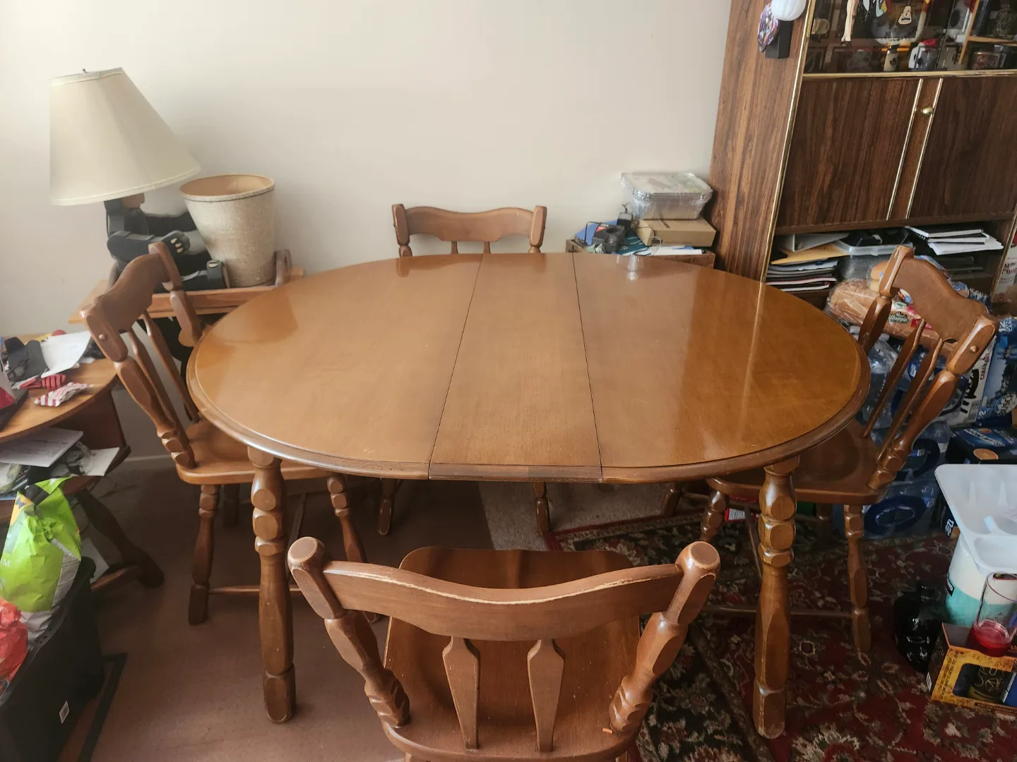 Dinning Table Set with 4 chairs image indicator(2)