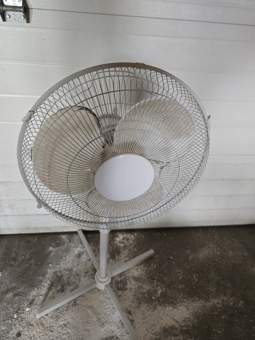 White Stand Fan