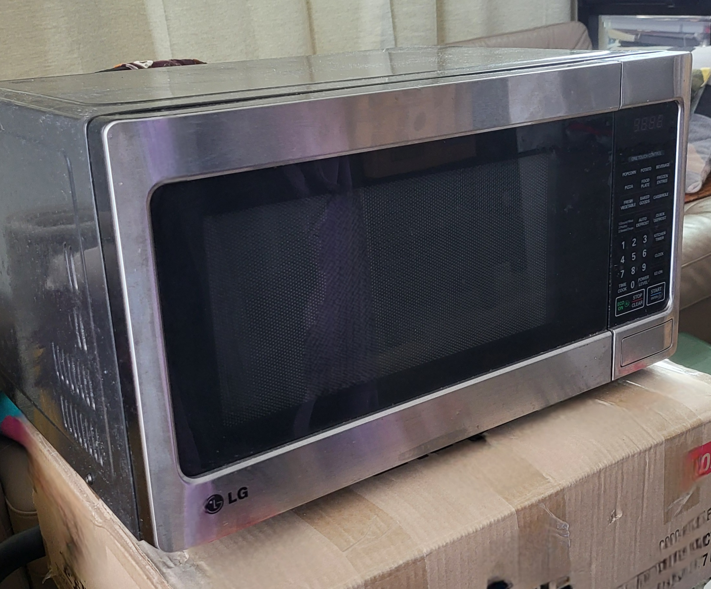 LG Microwave - Stainless Steel - photo 2