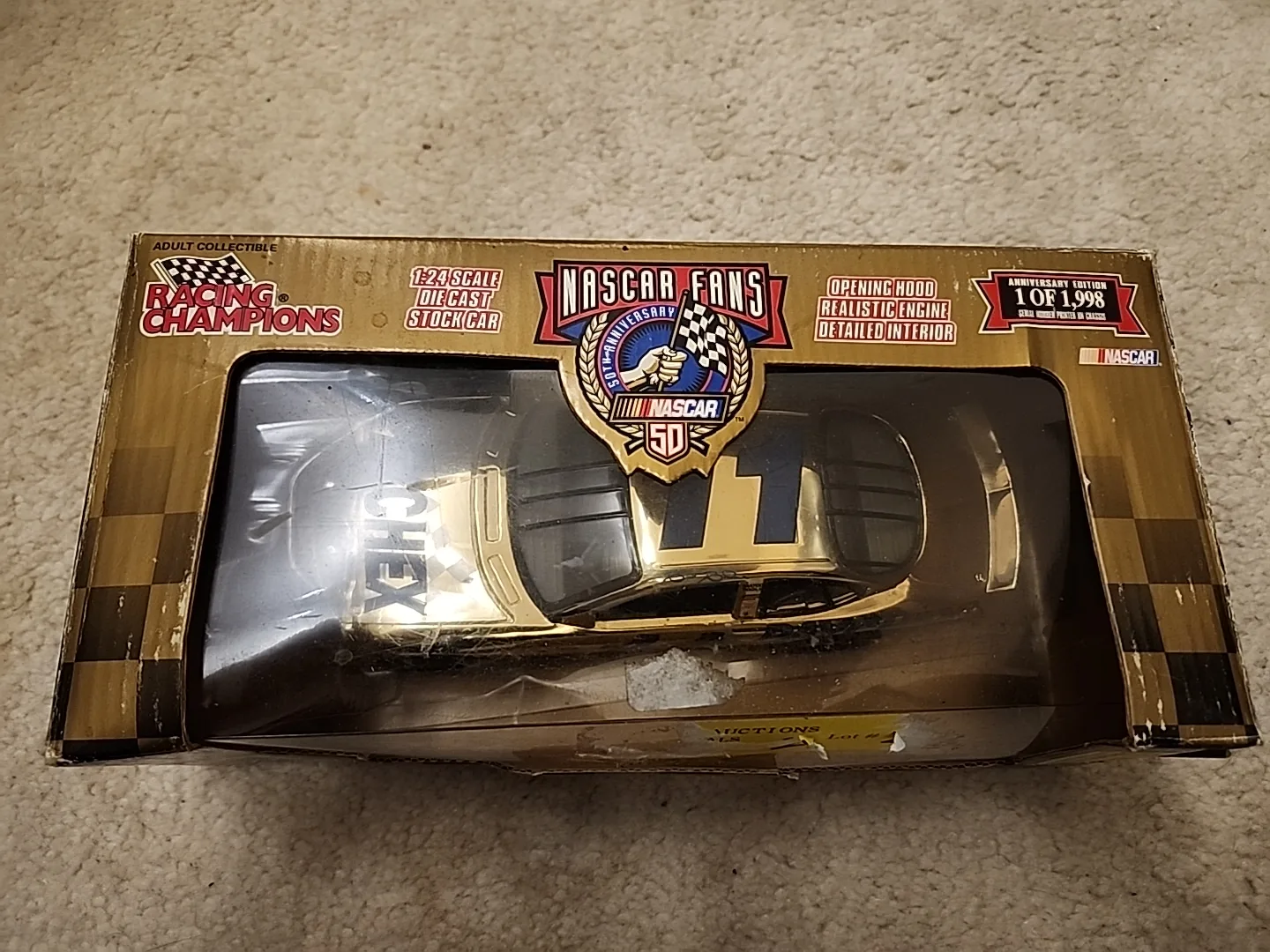 1998 NASCAR 50th Anniversary Racing Champions Stock Car thumbnail