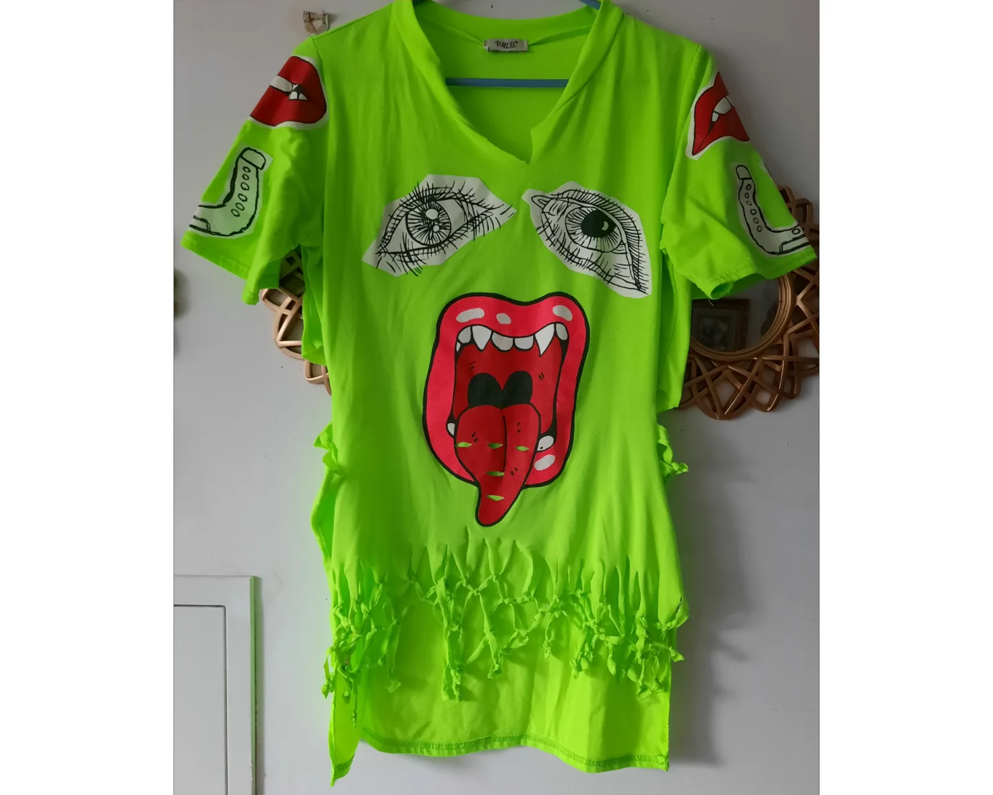 Neon Green Graphic T-Shirt thumbnail