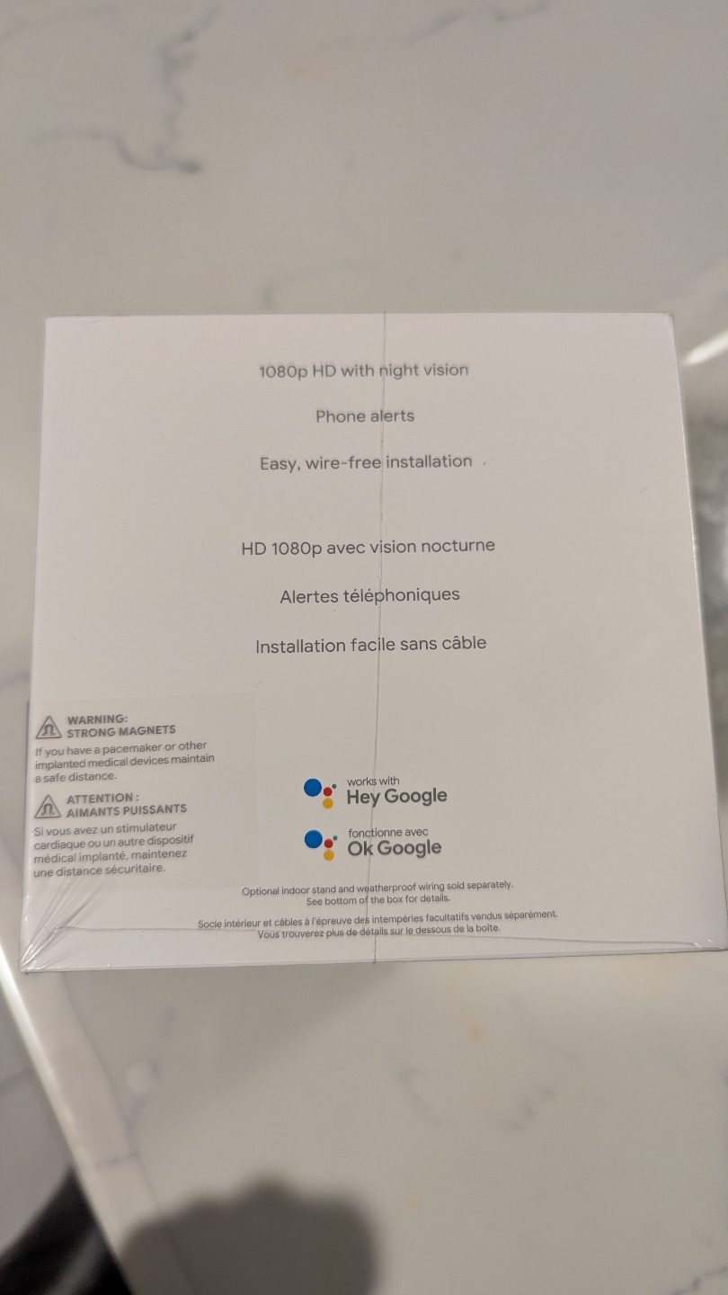 Google Nest Cam Battery- Outdoor/Indoor (BRAND NEW SEALED) - photo 3