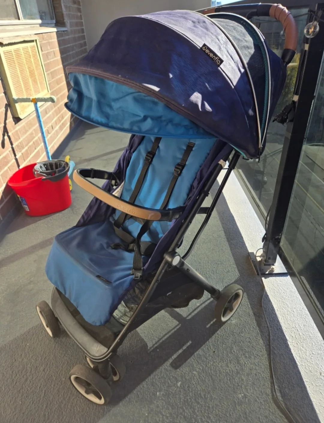 Evenflo Otto Foldable Stroller - Blue image indicator(10)