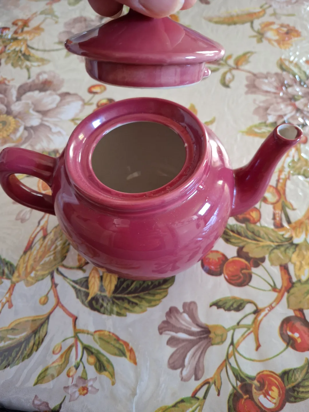 Vintage Pink Teapot image indicator(3)