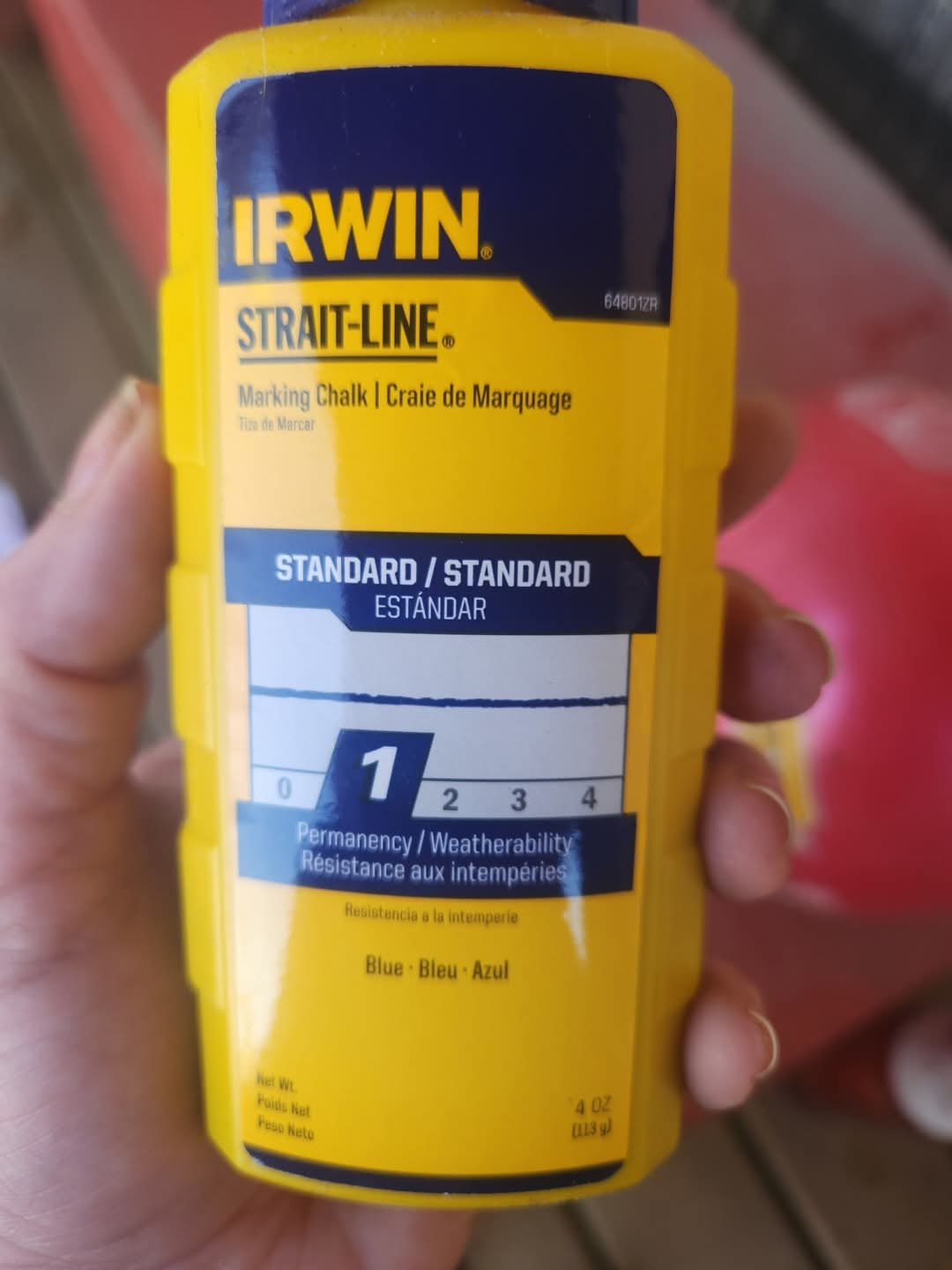 Irwin Marking Chalk - Blue #freecycle