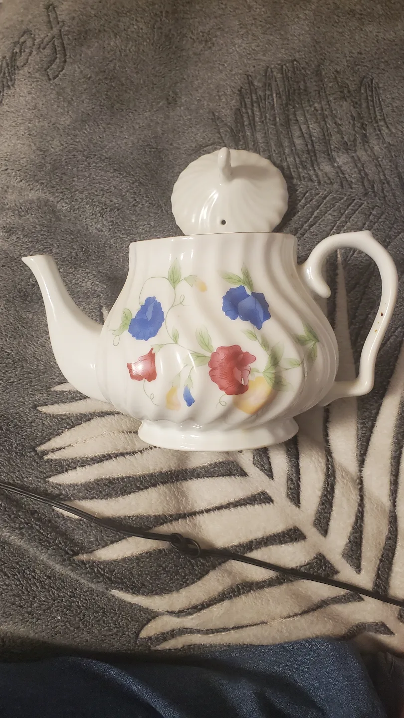Vintage Floral Teapot image indicator(2)