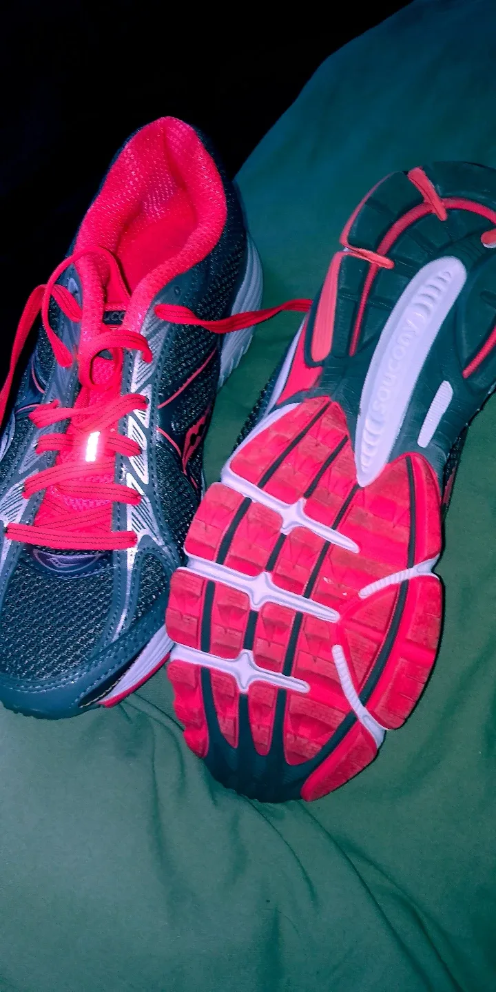 Saucony Running Shoes - Pink and Black thumbnail