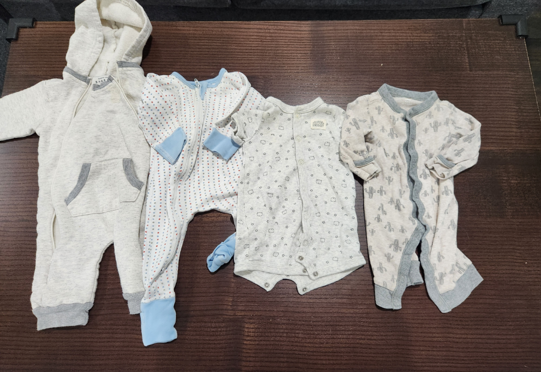Baby Boy Clothes Bundle - 0-3 Months