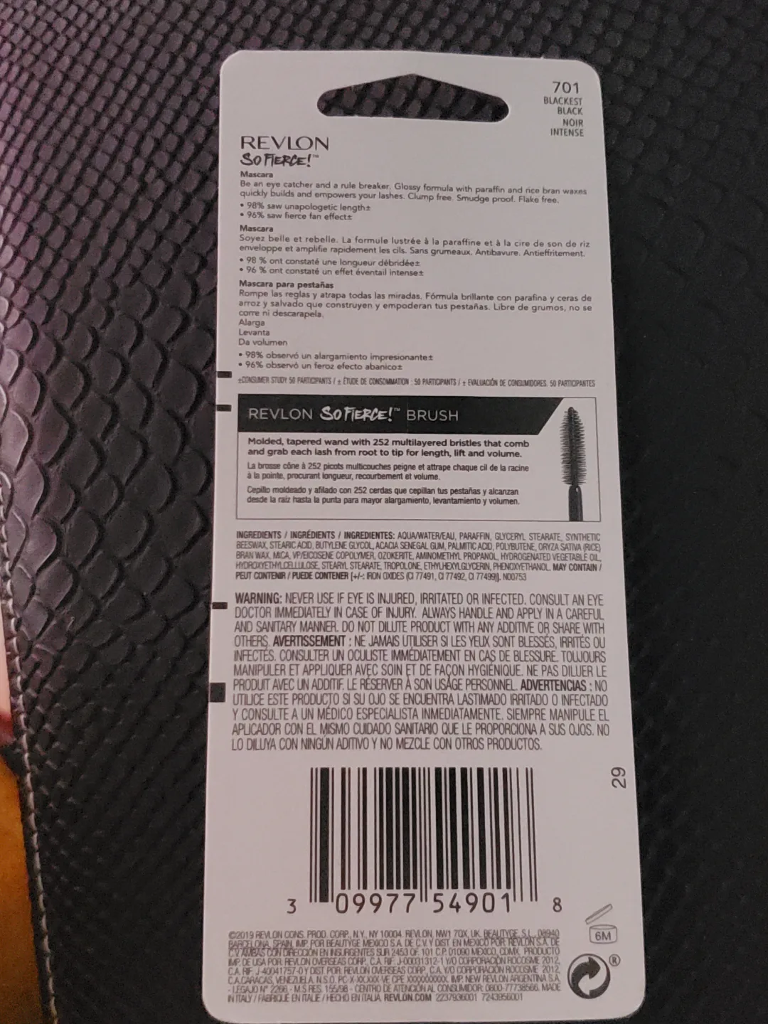 Revlon So Fierce! Mascara - Blackest Black image indicator(4)