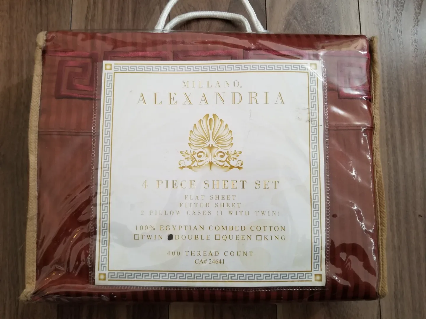 Millano Alexandria 4-Piece Sheet Set - Queen thumbnail