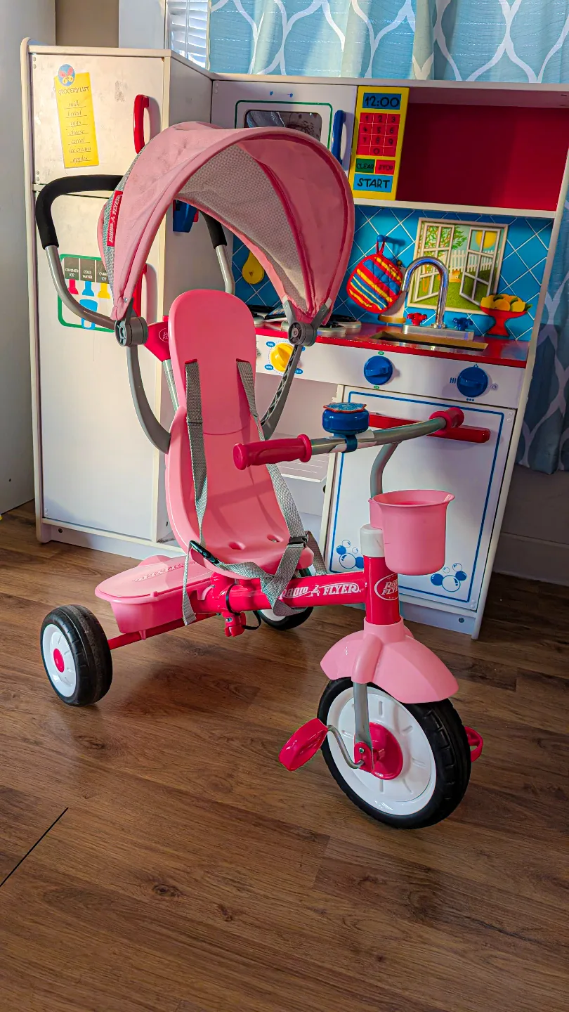 Radio Flyer Stroll 'N Trike Pink