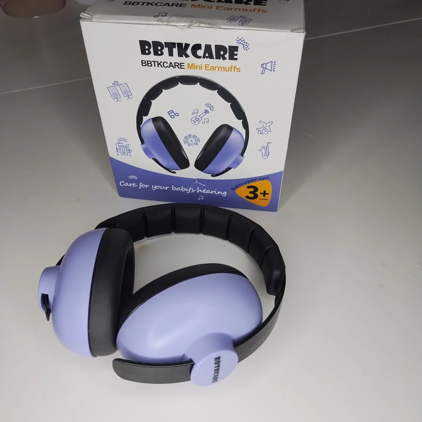 Baby Earmuffs - Lavender Purple Noise Cancelling Headphones image indicator(3)