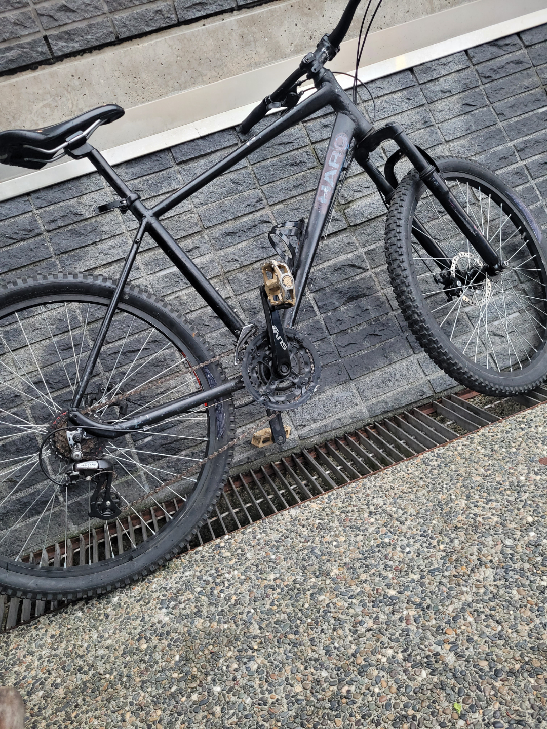 Black haro Mountain Bike