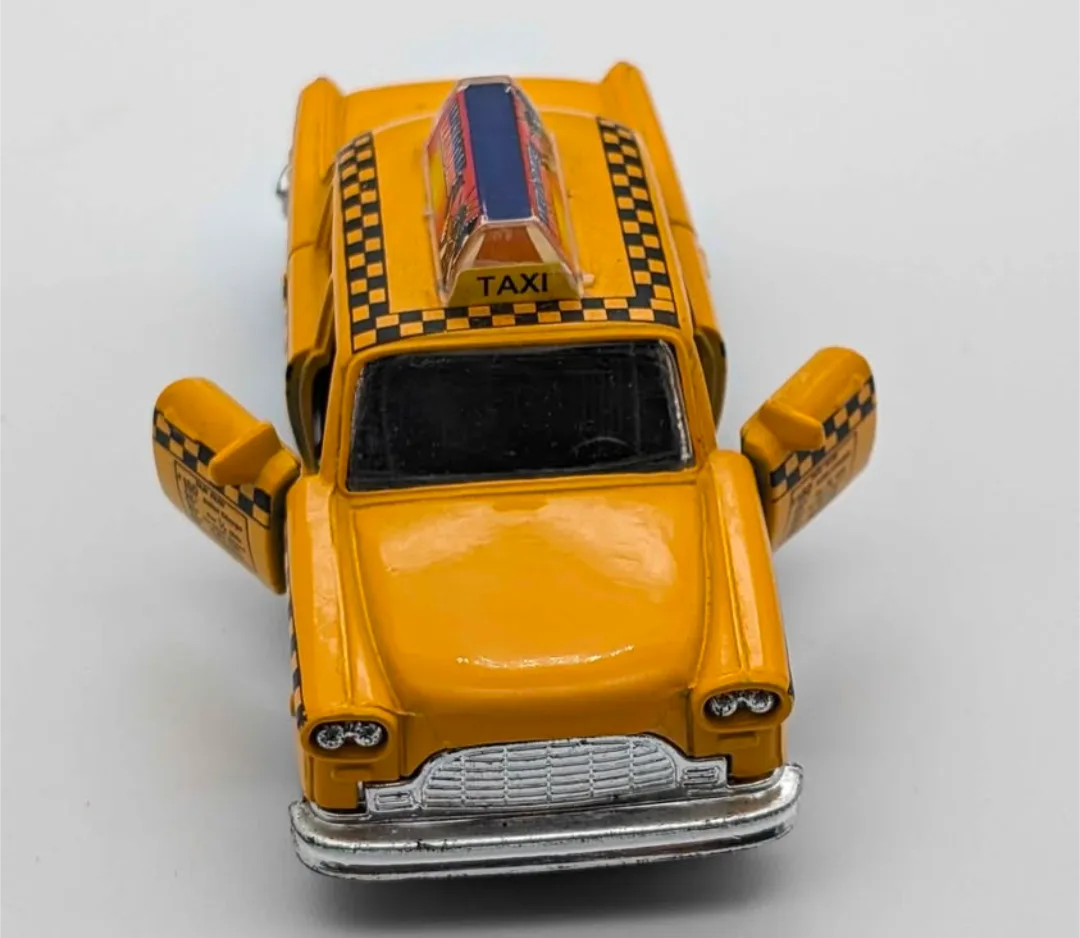 Collectible Yellow New York City Taxi Toy Car thumbnail