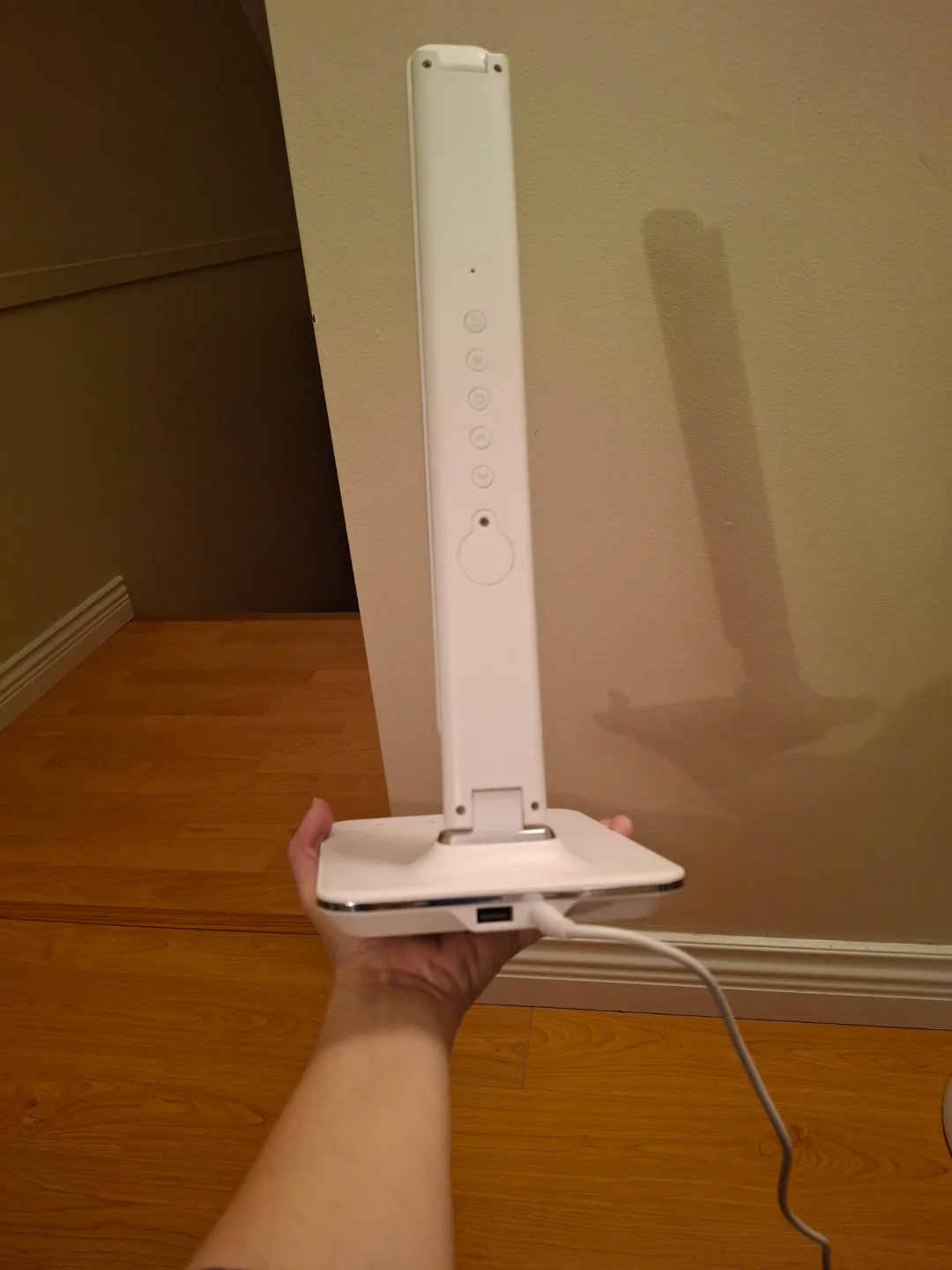 OttLite Executive LED Desk Lamp with USB charging port image indicator(9)