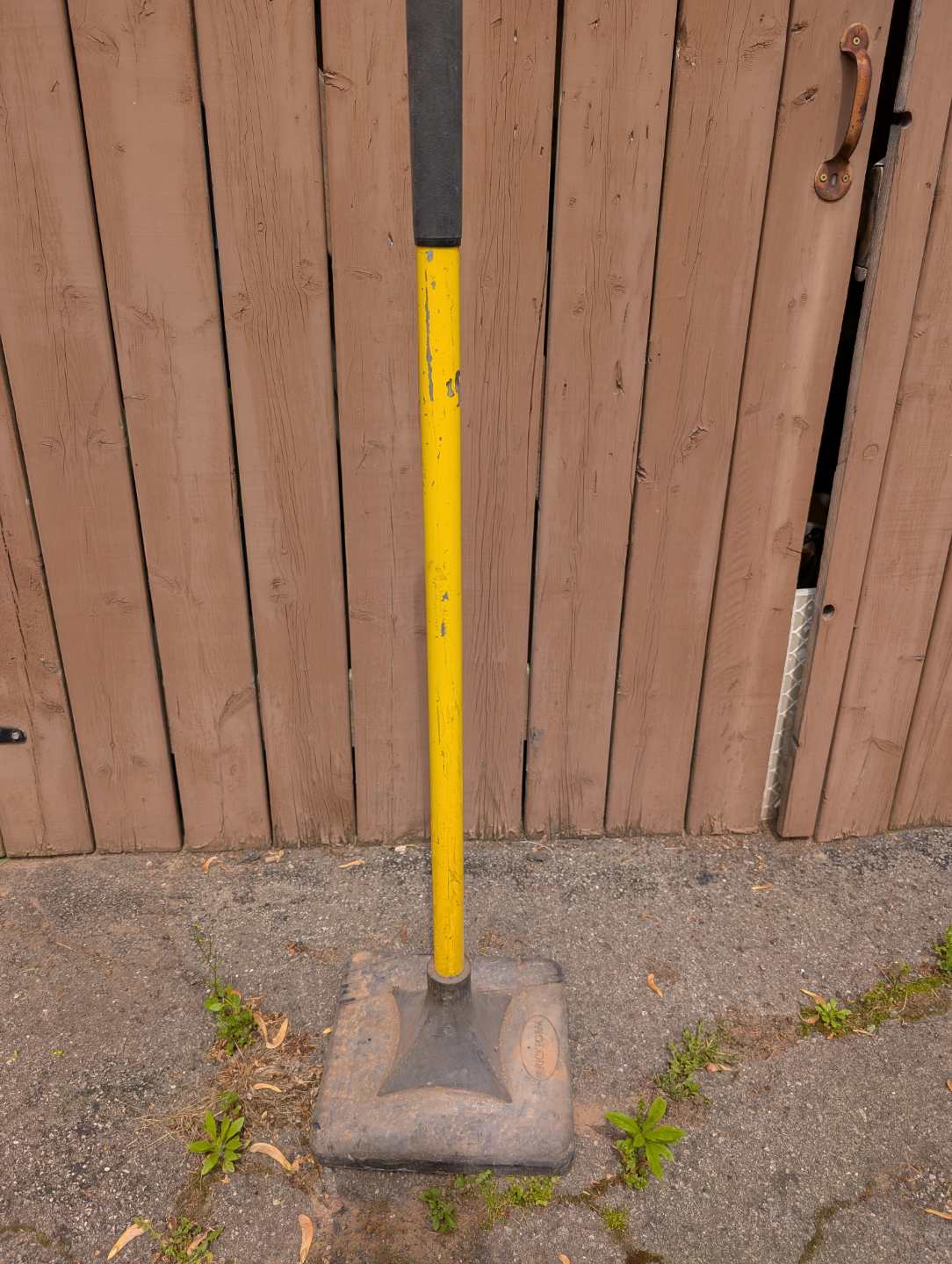 Stamper for concrete