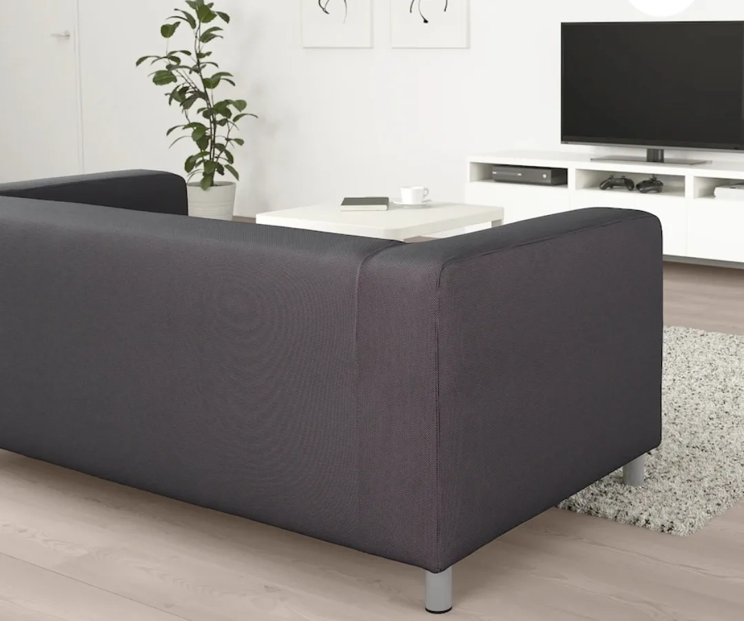 IKEA KLIPPAN Loveseat - Vissle Gray image indicator(4)