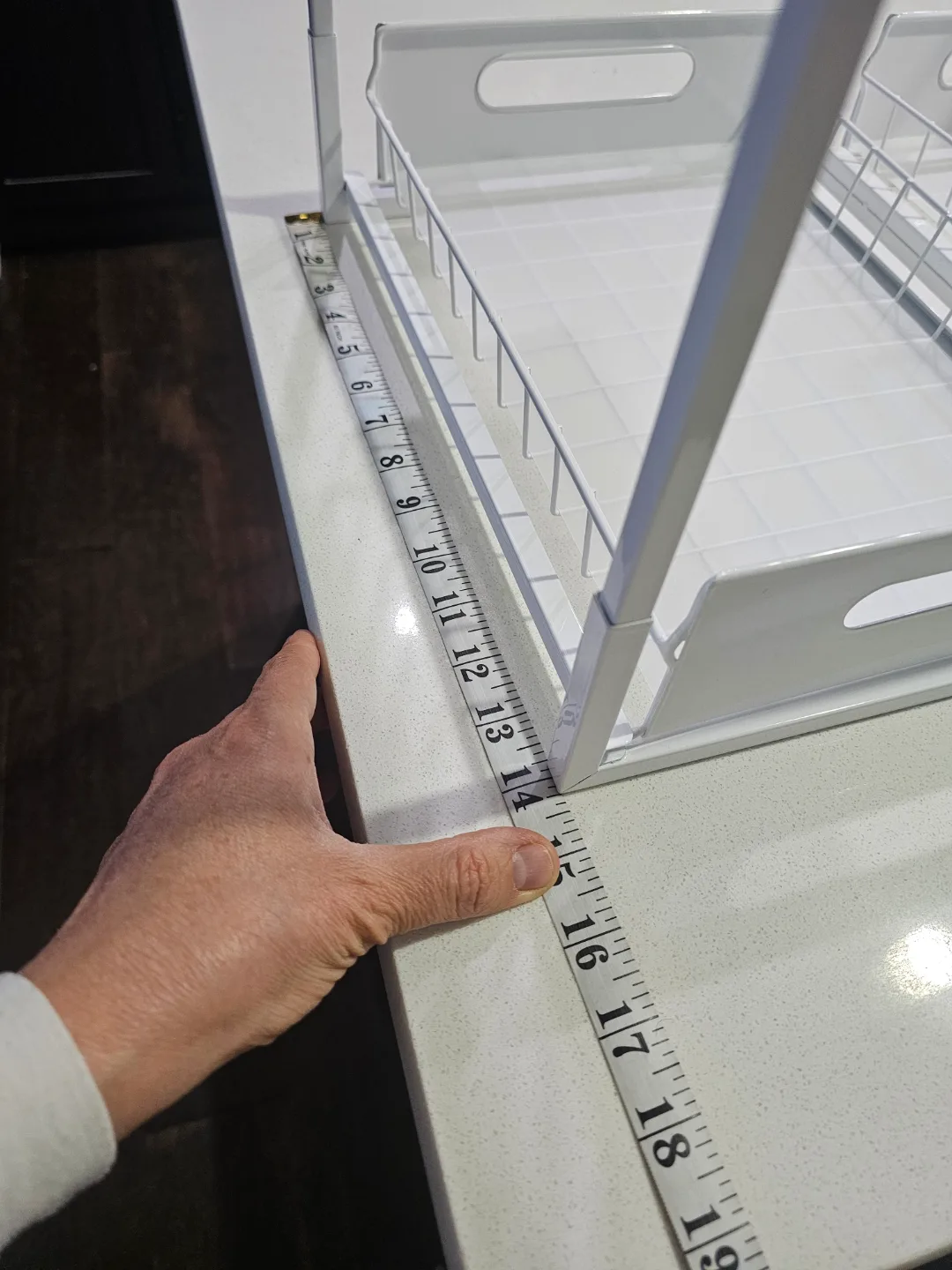 Two-Tier Under-Sink Organizer - White image indicator(7)