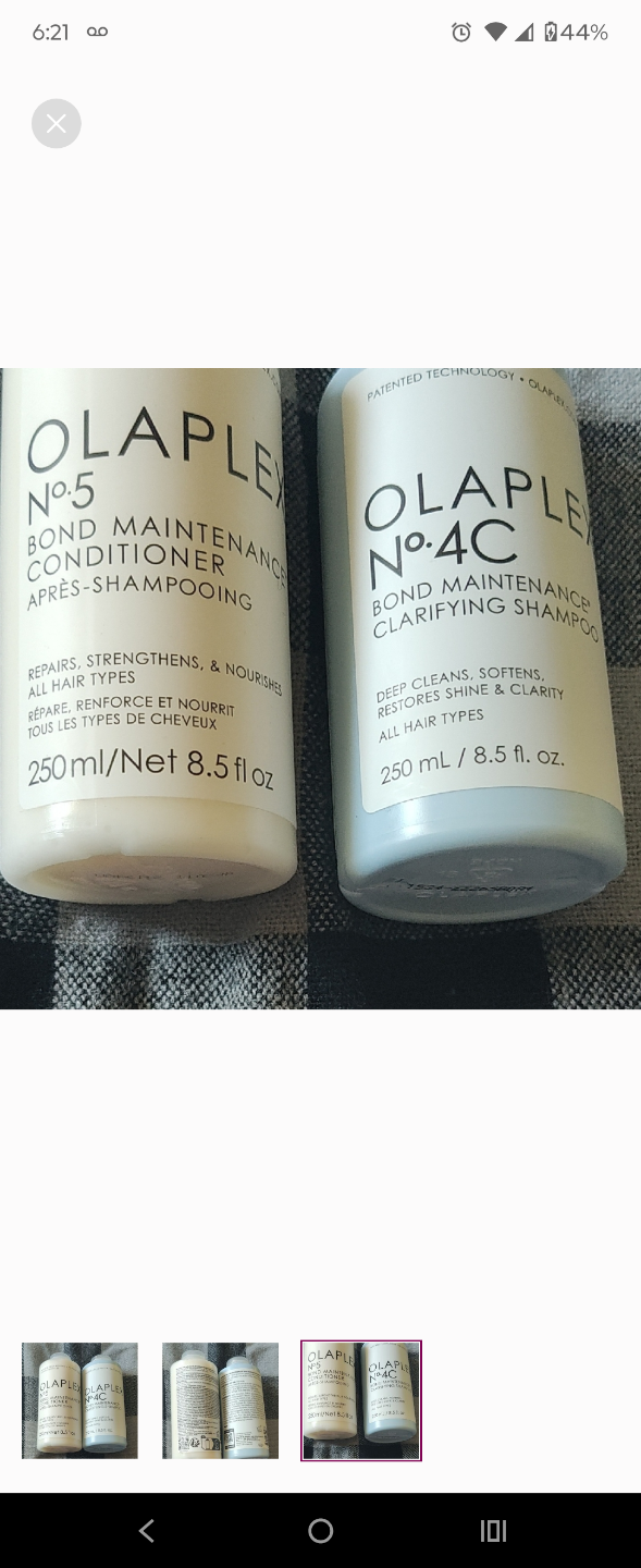 Olaplex No.4C Clarifying Shampoo & No.5 Conditioner