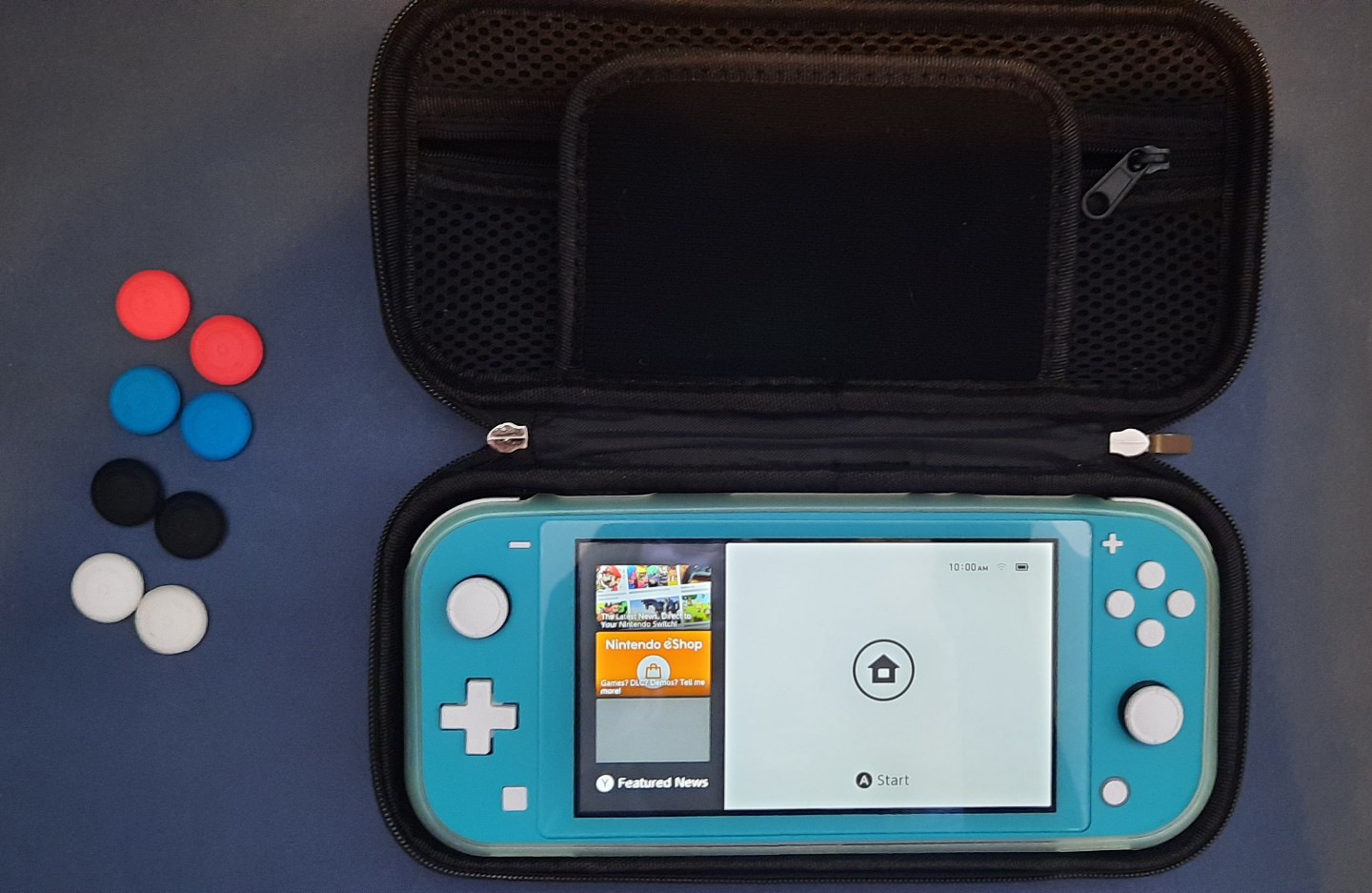 Nintendo Switch Lite Bundle - SD card, Games, Case & Accessories