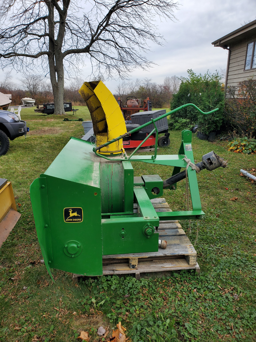 John Deere 868 Snowblower Attachment - photo 2