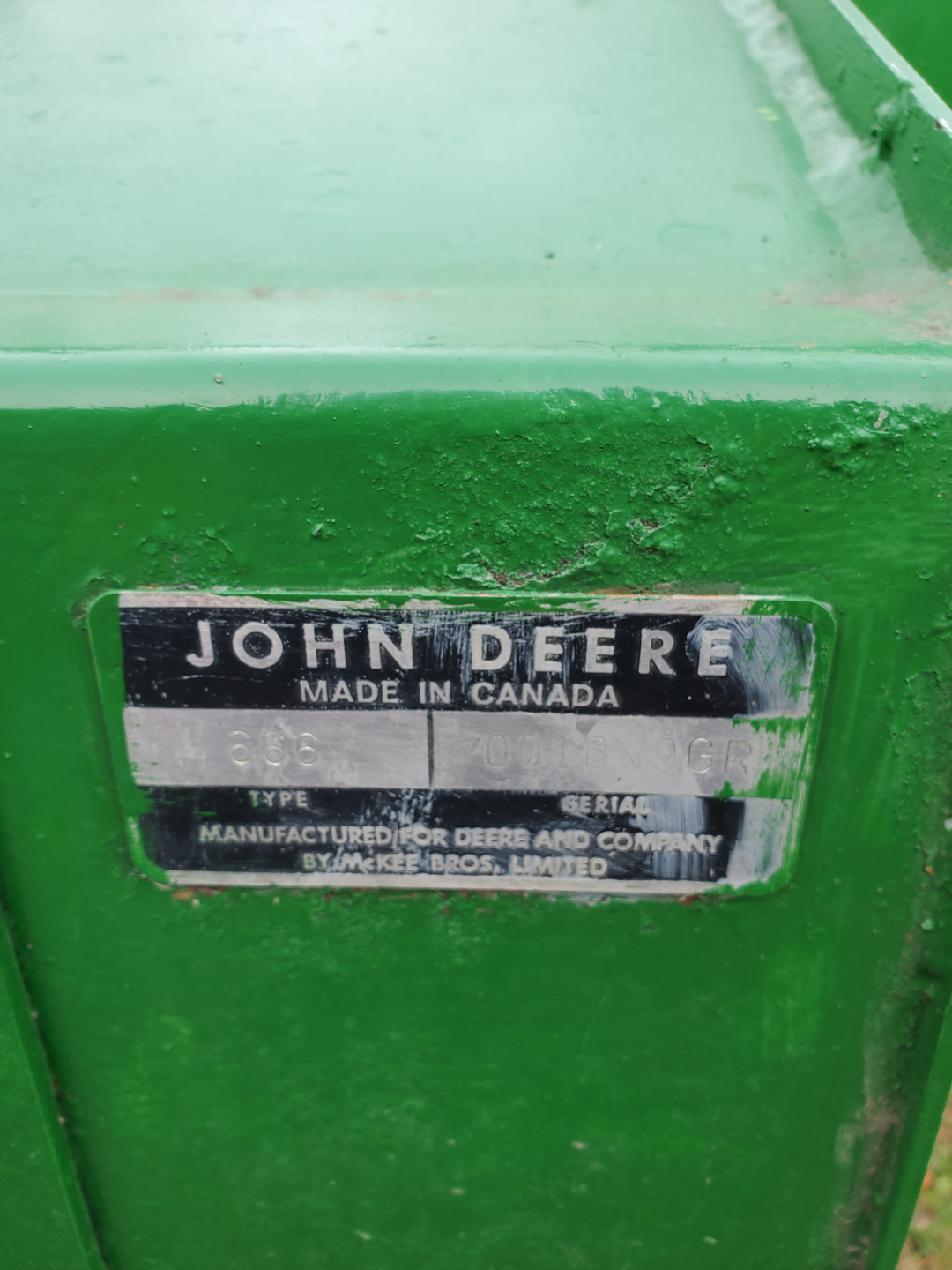 John Deere 868 Snowblower Attachment - photo 5