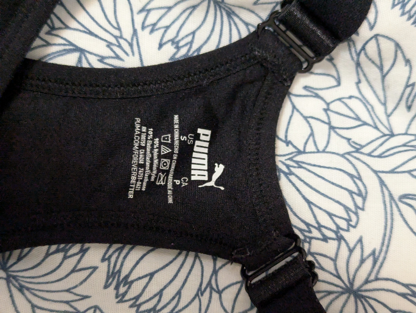 Two Puma Sports Bras - Size S - photo 2