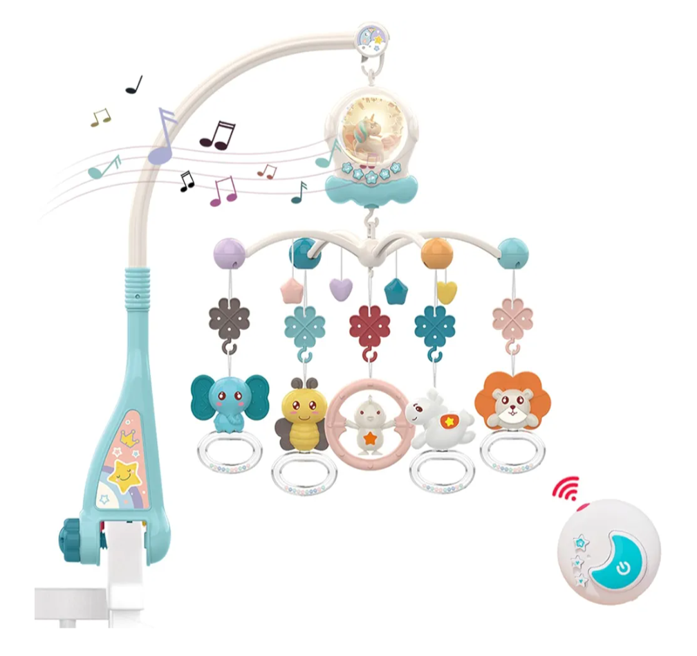 Baby Crib Mobile with Music and Lights