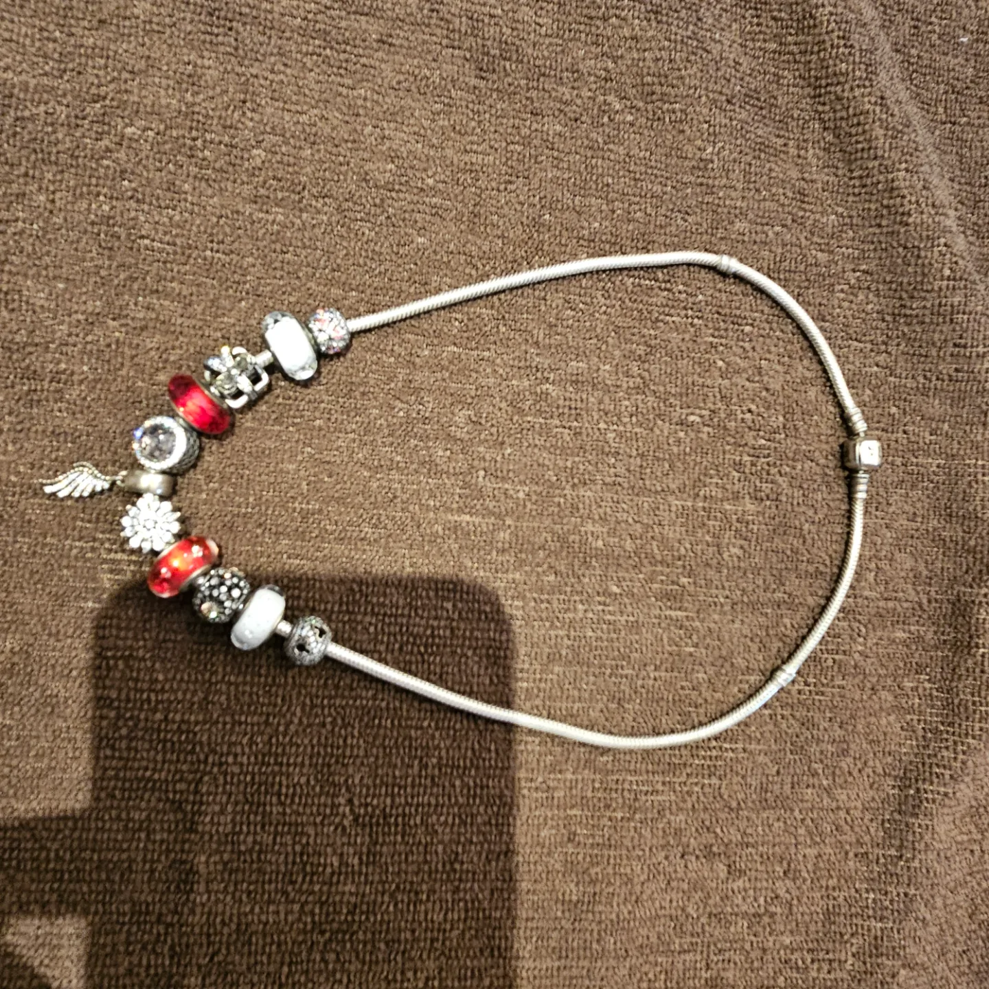 Pandora Necklace with Charms thumbnail