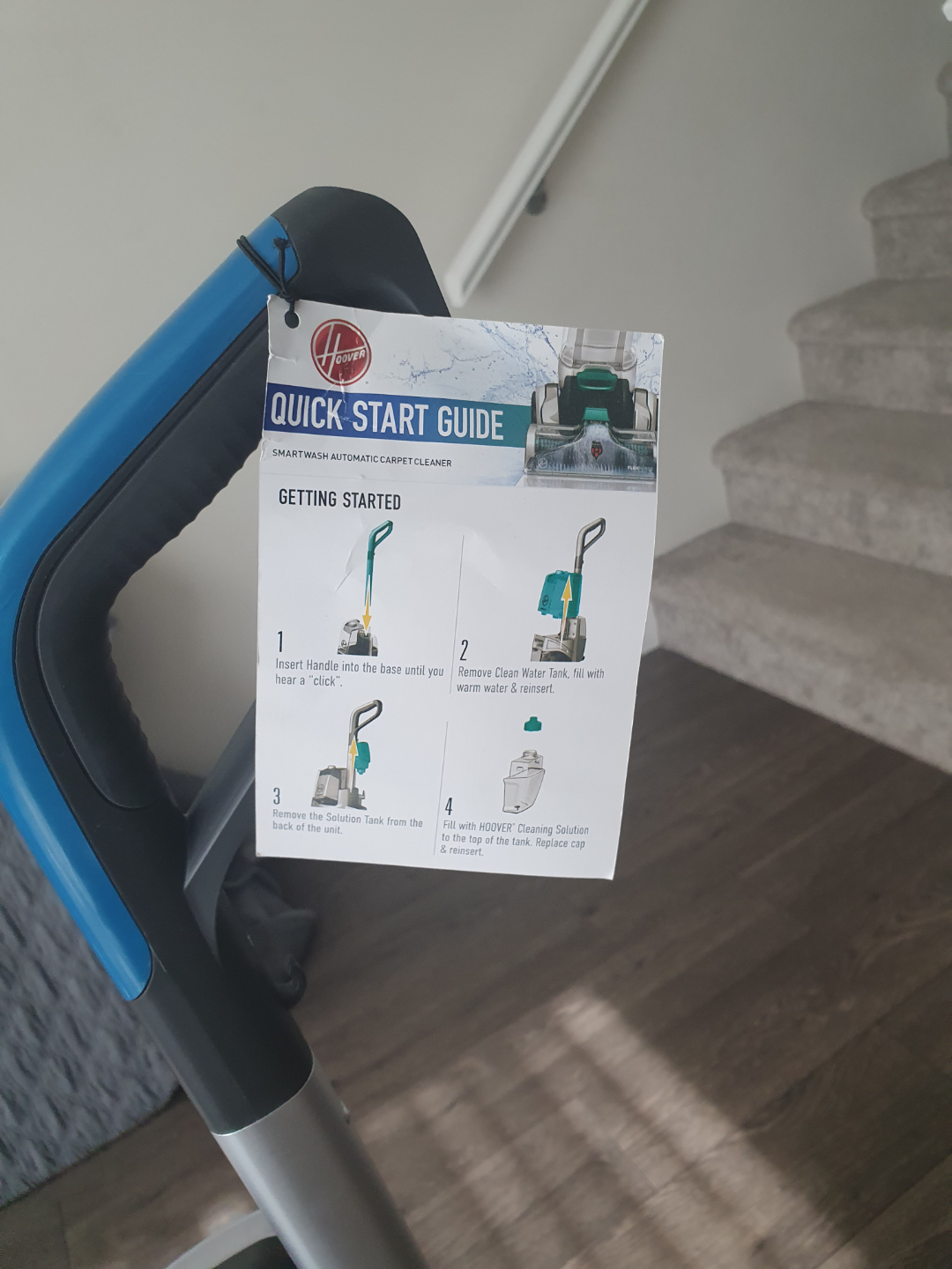 HOOVER Smartwash Automatic Carpet Cleaner - photo 2