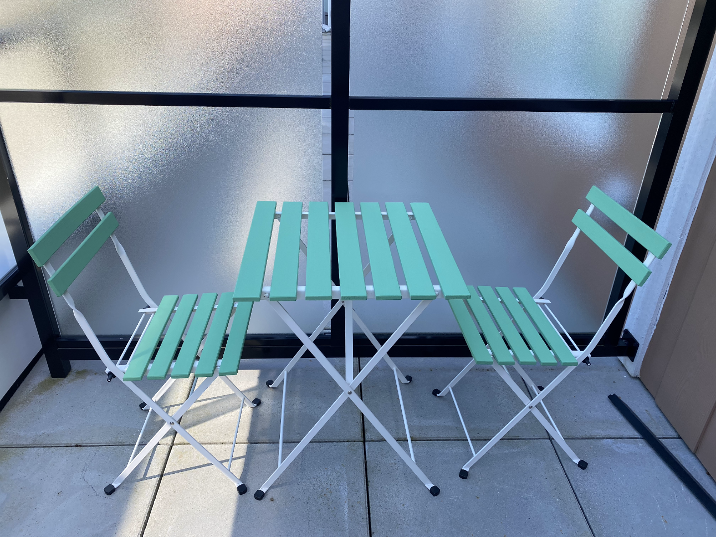 IKEA Tärnö Bistro Set - White/Green