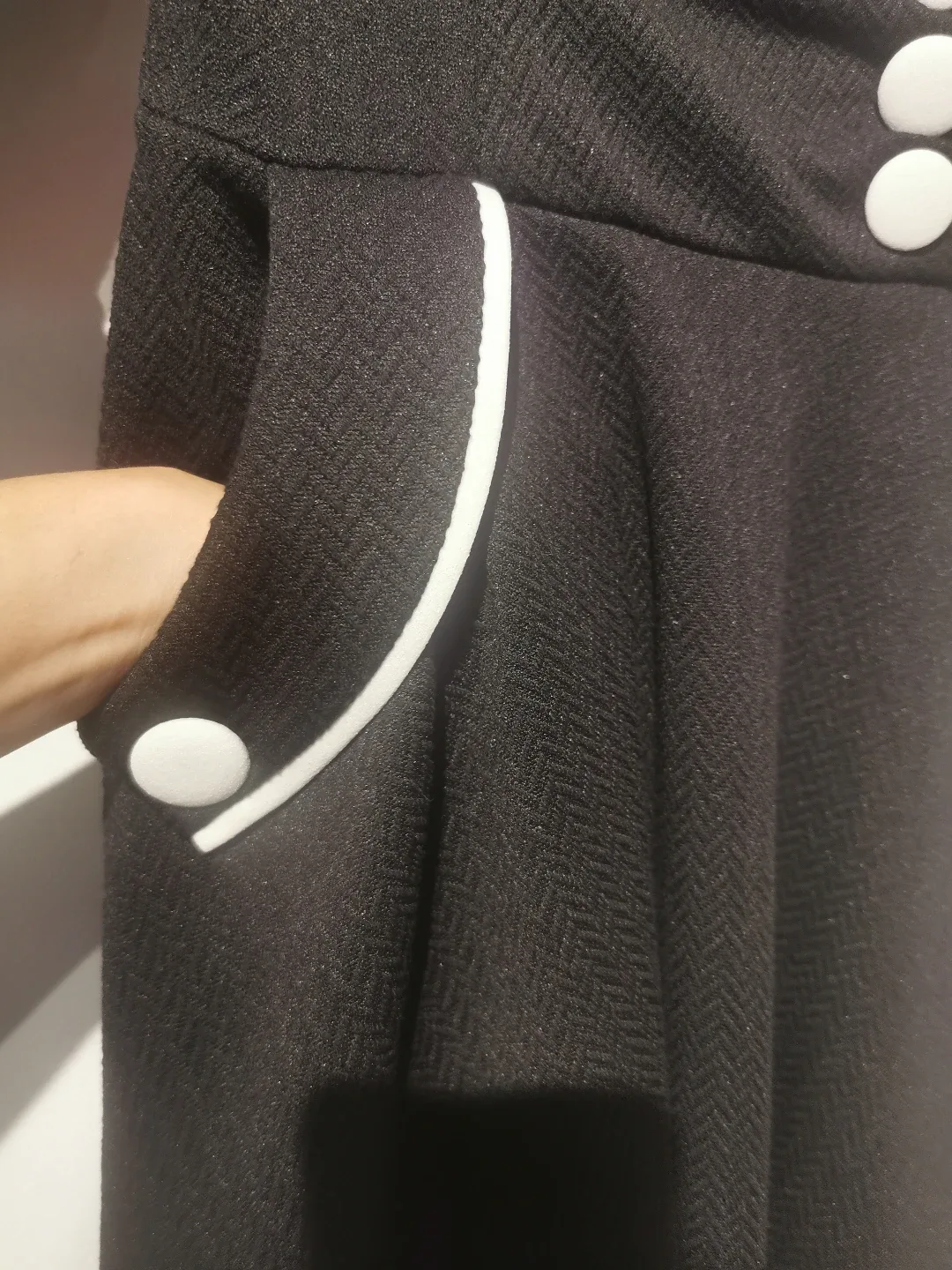 Voodoo Vixen Black and White Dress small image indicator(6)