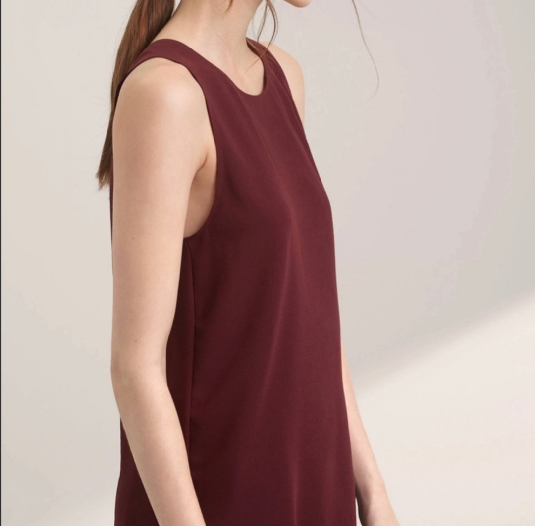 Wilfred Burgundy Aritzia sleeveless top 🧡 - photo 3