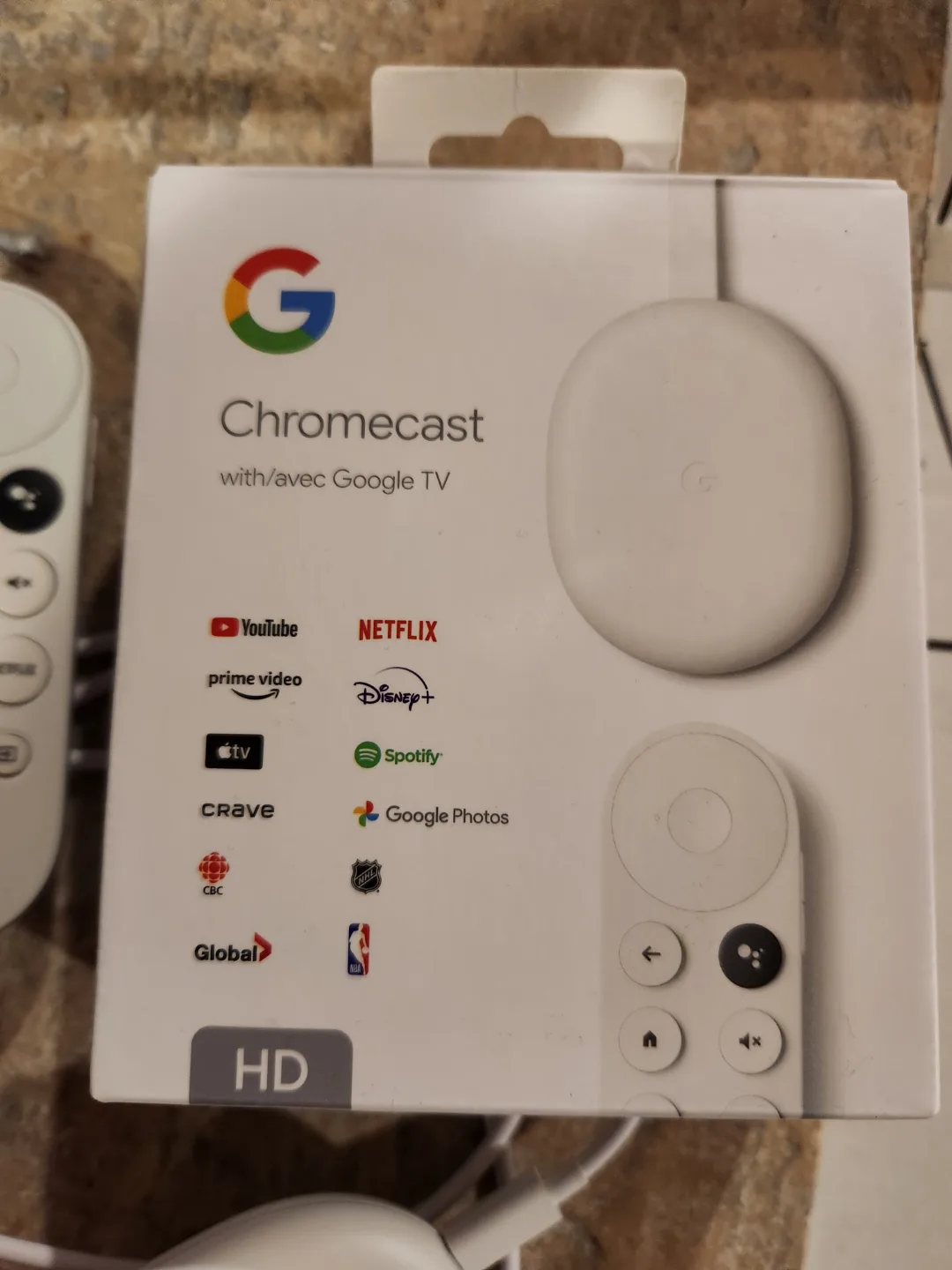 Google Chromecast with Google TV - HD - Streaming Device thumbnail