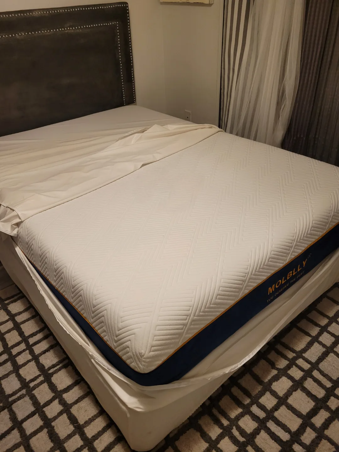 MOLBLLY double Mattress 10" + box spring image indicator(5)