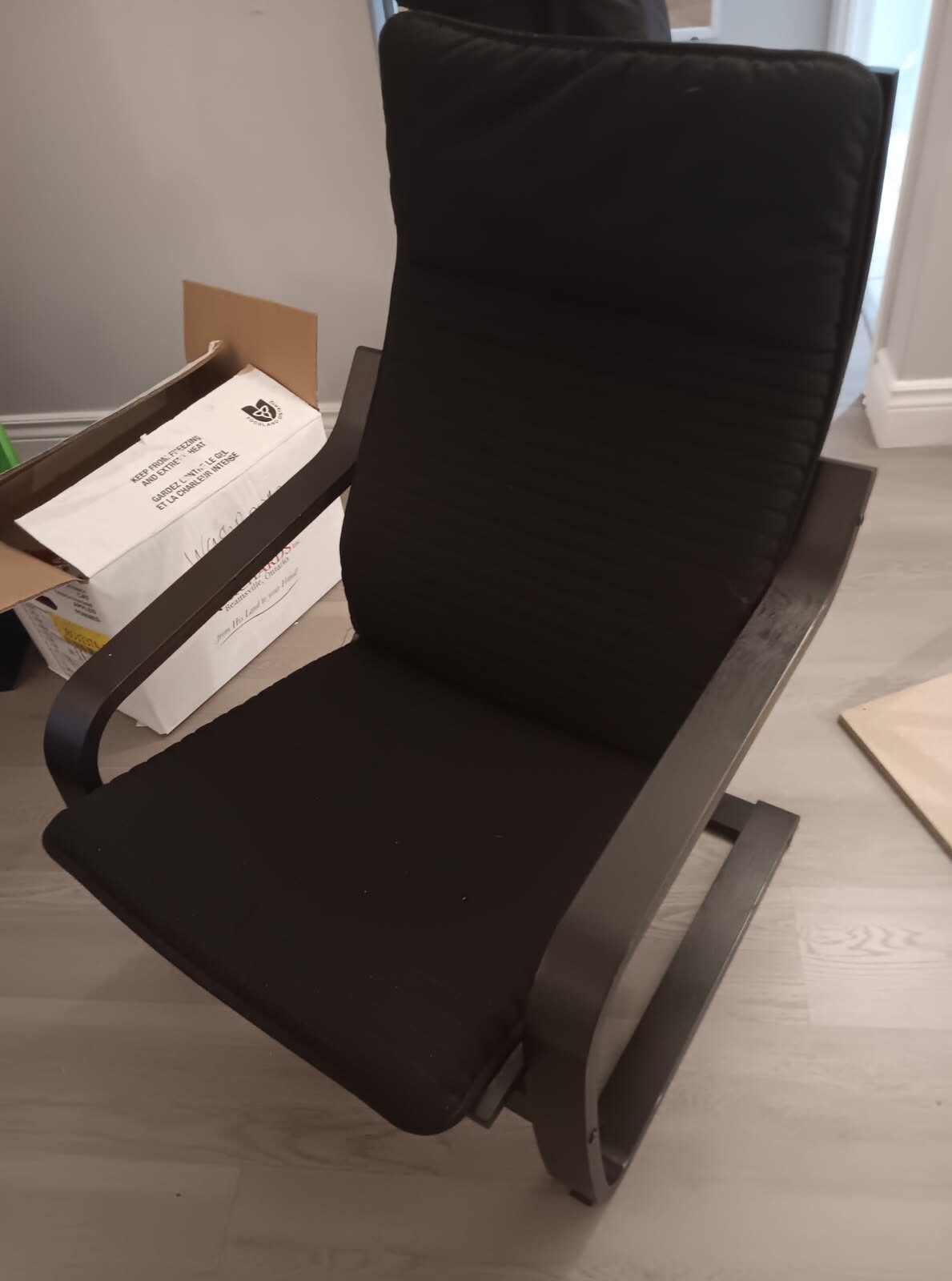 IKEA STRANDMON Wing Chair - Black - photo 2