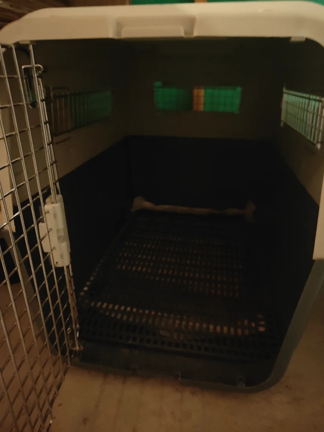 Pet Carrier Airline Approved Dog Cat Travel Crate image indicator(3)