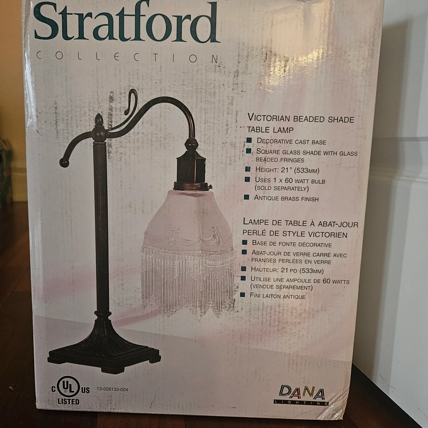 Dana Lighting Stratford Collection Victorian Table Lamp thumbnail