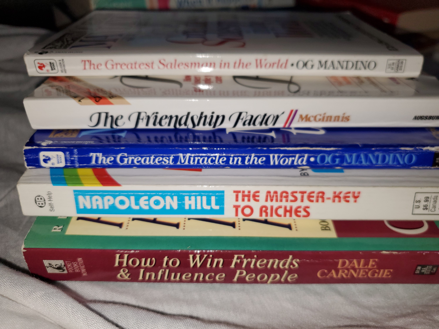 Self-Help Book Bundle: Carnegie, Hill, Mandino & More! - photo 4