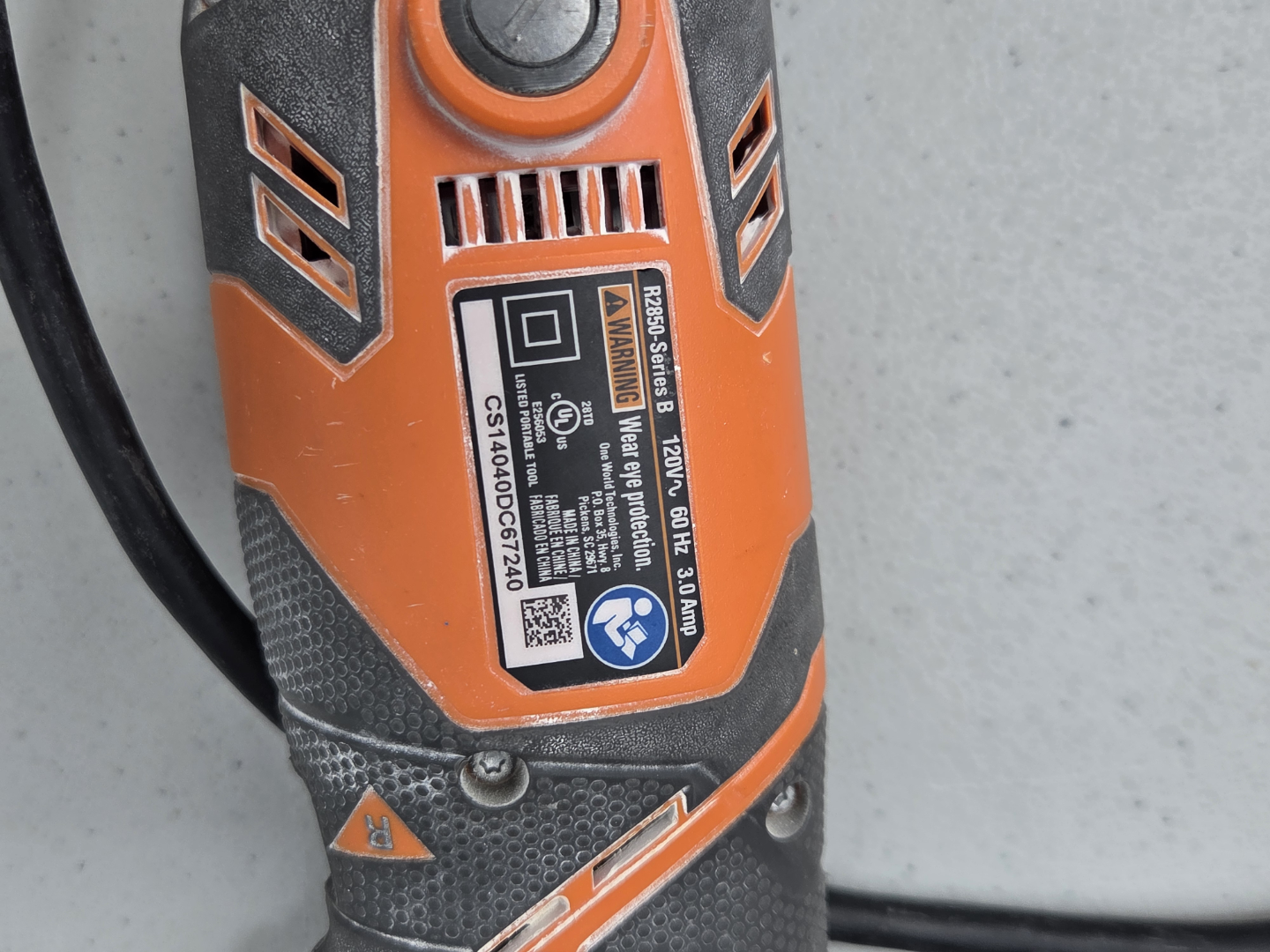 RIDGID Oscillating Multi-Tool - photo 5