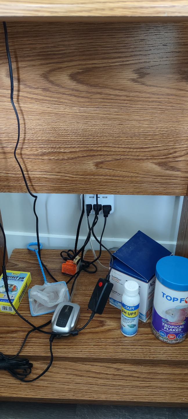 Complete aquarium setup with accessories - photo 5