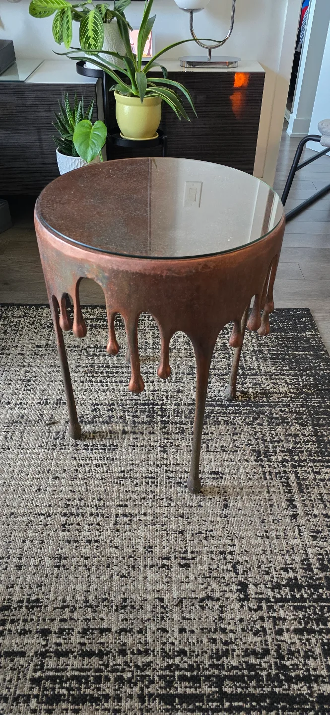 Malbon End Table - Copper thumbnail