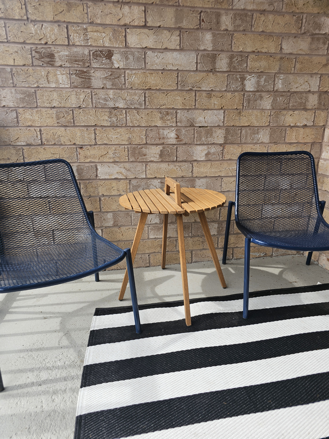 Outdoor Patio Set - 2 Chairs and Table - photo 2