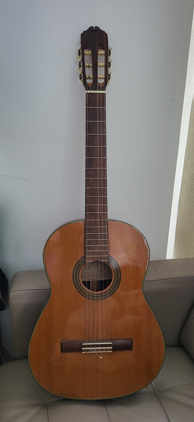 Vintage YEIL Hand Made Classical Guitar