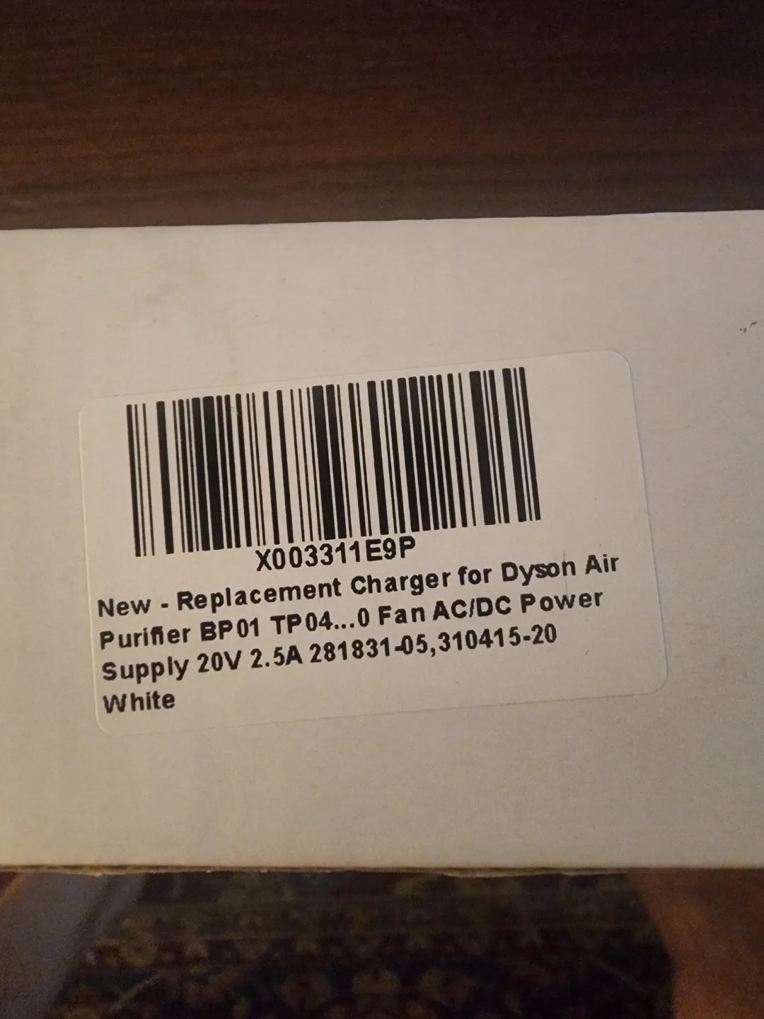 Dyson Air Purifier Replacement Charger image indicator(2)